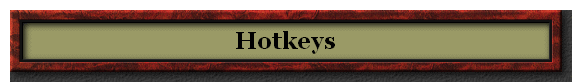 Hotkeys